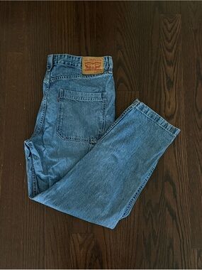 Levi's Men's Light Blue Straight-Leg Jeans